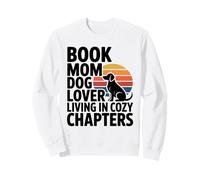 Libro Mamá Amante De Los Perros Viviendo En Capítulos Sudadera