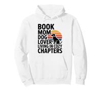 Libro Mamá Amante De Los Perros Viviendo En Capítulos Sudadera con Capucha