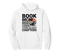 Libro Mamá Amante De Los Perros Viviendo En Capítulos Sudadera con Capucha