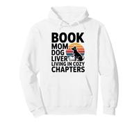 Libro Mamá Amante De Los Perros Viviendo En Capítulos Sudadera con Capucha