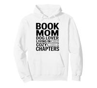 Libro Mamá Amante De Los Perros Viviendo En Capítulos Sudadera con Capucha