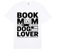 Libro Mamá Amante De Perros Solo Un Capítulo Comfort Colors Adult Heavyweight T-Shirt