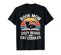 Libro Mamá Cozy Lecturas Y Abrazos De Gato Camiseta