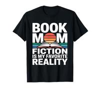 Libro Mamá Ficción Es Mi Realidad Favorita Camiseta
