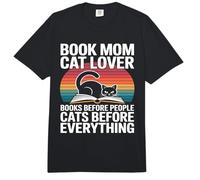 Libro Mamá Gato Amante Libros Antes De Peopl Cats Antes De Todo Comfort Colors Adult Heavyweight T-Shirt