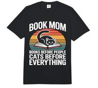 Libro Mamá Gato Amante Libros Antes De Peopl Cats Antes De Todo Comfort Colors Adult Heavyweight T-Shirt