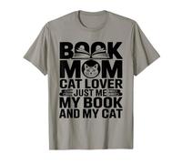 Libro Mamá Gato Amante Solo Yo Mi Libro Y Mi Gato Camiseta