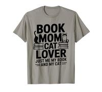 Libro Mamá Gato Amante Solo Yo Mi Libro Y Mi Gato Camiseta