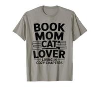Libro Mamá Gato Amante Viviendo En Capítulos Camiseta