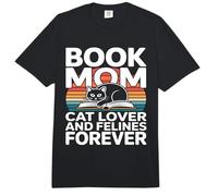 Libro Mamá Gato Amante Y Felinos para Siempre Comfort Colors Adult Heavyweight T-Shirt