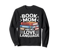 Libro Mamá Libros Son mi Amor Lectura de Idiomas Sudadera