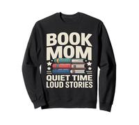 Libro Mamá Tiempo Tranquilo Historias Fuertes Leyendo Amante Sudadera