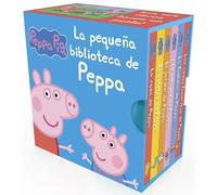 Libro MI PEQUEÑA BIBLIOTECA PEPPA PIG Editorial BEASCOA Tapa dura