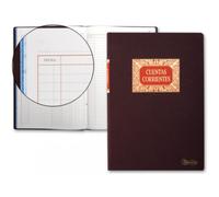 Libro miquelrius folio 100 h. -cuentas corrientes -debe haber y saldo