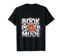 Libro Modo de energía Lectura Diseño de motivación Camiseta
