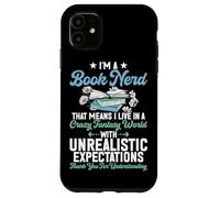 Libro Nerd Bibliotecario Bibliófilo Bookworm Book Lover Reader Carcasa para iPhone 11
