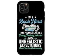 Libro Nerd Bibliotecario Bibliófilo Bookworm Book Lover Reader Carcasa para iPhone 11 Pro MAX