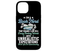 Libro Nerd Bibliotecario Bibliófilo Bookworm Book Lover Reader Carcasa para iPhone 14
