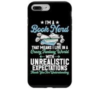 Libro Nerd Bibliotecario Bibliófilo Bookworm Book Lover Reader Carcasa para iPhone 7 Plus/8 Plus