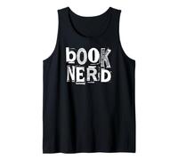 Libro Nerd Funny Bookish Ransom Note Reader Library Books Camiseta sin Mangas