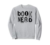 Libro Nerd Funny Bookish Ransom Note Reader Library Books Sudadera