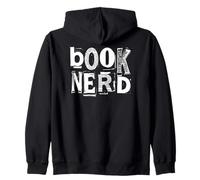 Libro Nerd Funny Bookish Ransom Note Reader Library Books Sudadera con Capucha