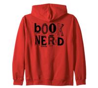 Libro Nerd Funny Bookish Ransom Note Reader Library Books Sudadera con Capucha