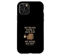 Libro Nerd Humor Ficción Escape Burnout Bibliófilo Vibes Carcasa para iPhone 11 Pro