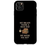 Libro Nerd Humor Ficción Escape Burnout Bibliófilo Vibes Carcasa para iPhone 11 Pro Max