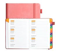Libro organizador de contraseñas para sitios web: cuaderno alfabético de registro de inicio de sesión con pestañas | Diario de gestión de cuentas para padres que monitorean dispositivos de bebé
