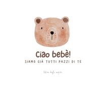 Libro Ospiti per Baby Shower: Per Custodire le Dediche di Amici e Familiari/ pagine previsione data di nascita/ idea regalo Baby shower/ comodo formato / oltre 80 pagine