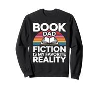 Libro Papá Ficción es mi Lectura de Realidad Favorita Sudadera