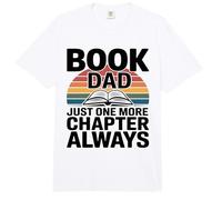 Libro Papá Solo Un Capítulo Más Siempre Lector Comfort Colors Adult Heavyweight T-Shirt
