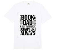 Libro Papá Solo Un Capítulo Más Siempre Lector Comfort Colors Adult Heavyweight T-Shirt