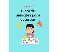 Libro para coloear: Libro de animales para colorear
