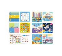 Libro Para Colorear Acuarela Genérico Para - Watercolor Book | Reutilizable Painting Book Toy | Educación Water Doodle Activity Toys For Toddler Girls Boys Children