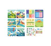 Libro Para Colorear Acuarela Genérico Para - Watercolor Book | Reutilizable Painting Book Toy | Educación Water Doodle Activity Toys For Toddler Girls Boys Children