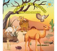 Libro para colorear "Animales del Desierto": Desert Animals Coloring Book