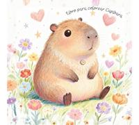 Libro para colorear Capibara: 100 dibujos kawaii adorables, 50 ilustraciones grandes para colorear y 50 pequeñas para calcar (Focus Lab - Colorea Kawaii)