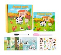 Libro Para Colorear Con Agua,Juguete Reutilizable De Dibujo Y Ocio Creativo - Cuaderno De Pintura Al Agua Juguetes Para - Para Niños Y Niñas De 3 A 8 Años Y Niños Pequeños
