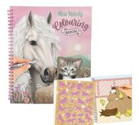 Libro para colorear con lentejuelas - Miss melody
