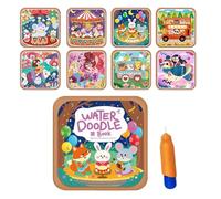 Libro para Colorear con Marcadores de Agua | Set De Dibujo Reutilizable - Cuaderno De Práctica Para Acuarela | para Estudiantes, Artistas, Principiantes, Casa y Viaje