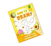 Libro para colorear con temática de animales, dibujo paso a paso para adultos y niños, para reducir el estrés, aprendizaje temprano para colorear