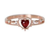Libro para colorear de los anillos Love Proposal Anniversary Compromiso Anillo para Mujer 14K Oro Rosa Plateado Milgrain Diseño 925 Plata de Ley Hecho a Mano Regalos para el Día de San Valentín para