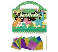 Libro para colorear Dinosaurios Lindo - Kit de actividades creativas manuales - Cuaderno de dibujo y aprendizaje, regalo de cumpleaños, vacaciones de viaje en coche, escuela preescolar,