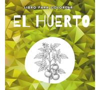 Libro para colorear: "El huerto" (La loba y la luna)