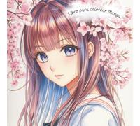 Libro para colorear Manga: 100 dibujos estilo manga, 50 ilustraciones grandes para colorear y 50 pequeñas para calcar (Focus Lab - Colorea Kawaii)