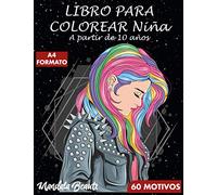 LIBRO PARA COLOREAR Niña A partir de 10 años: 60 motivos / 120 páginas - Libro de actividades de inspiración Zen para el desarrollo creativo. Gran ... impresas por una sola cara (Chica Beautx)