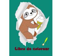 Libro para colorear: Oso Perezoso