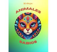 Libro para colorear para adultos: Animales y frases motivacionale, mandalas animales: Colorea y medita: Un libro para colorear para reducir el estrés ... y frases inspiradoras para cada animal